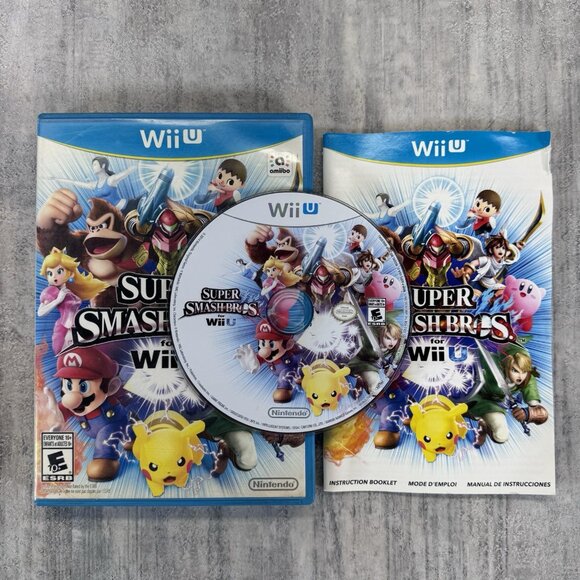 Super Smash Bros. (Nintendo Wii U, 2014) - Complete - Picture 1 of 4